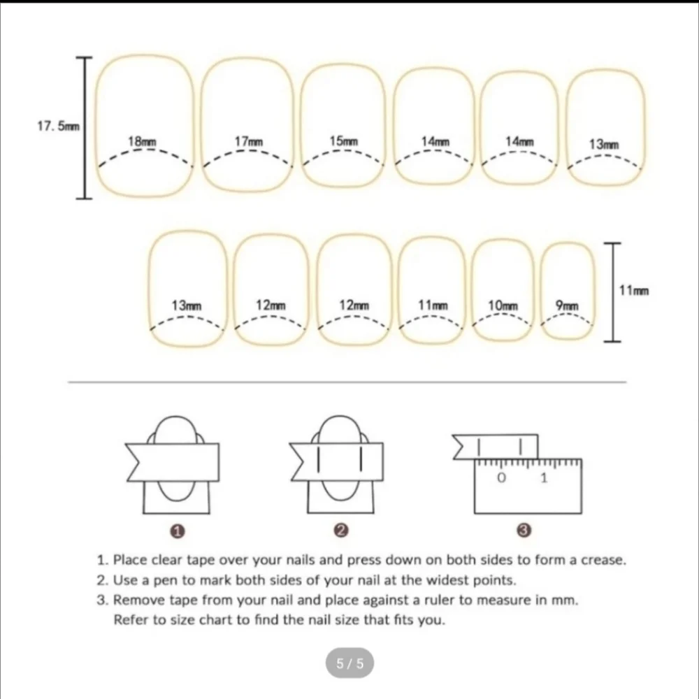 2/$16 Floral French Tip Press On Toenails